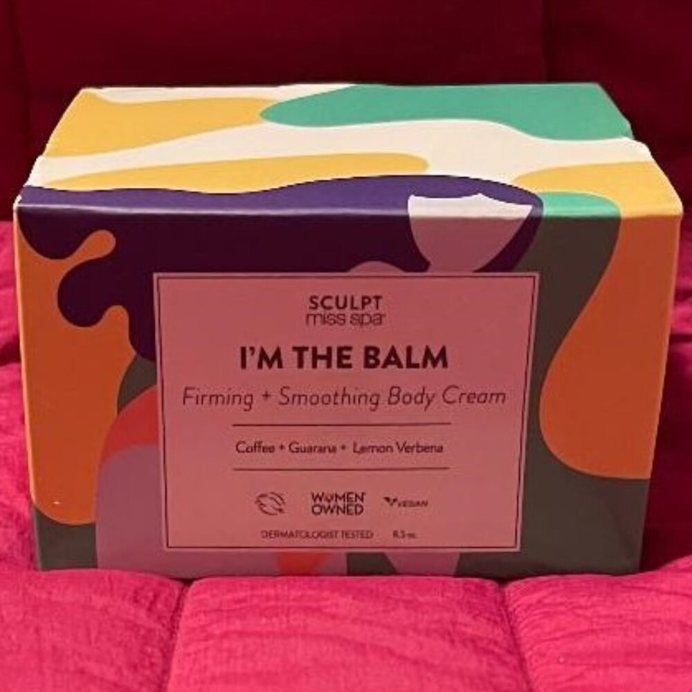 NEW ~ MISS SPA  I'M THE BALM FIRMING & SMOOTHING BODY CREAM DERMATOLOGIST TESTED